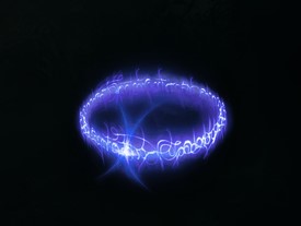 blue cipher ring