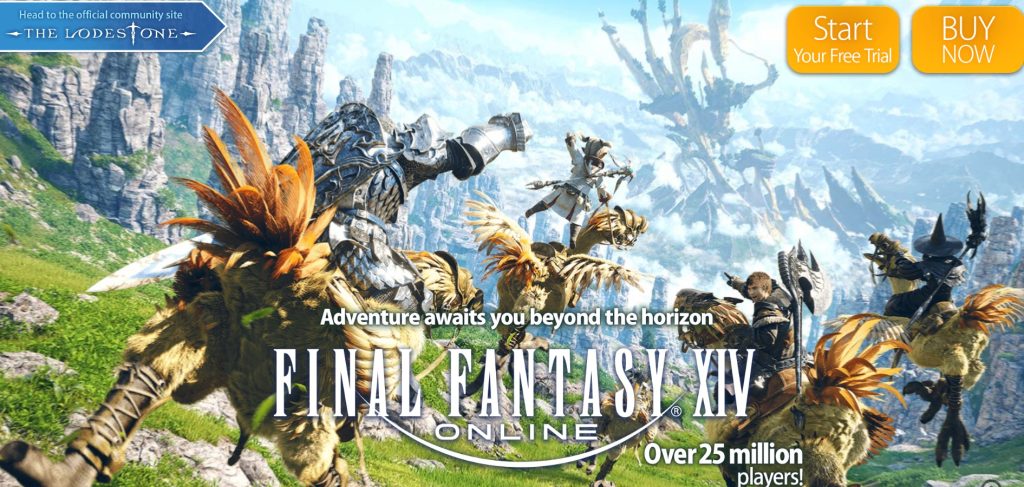 5.) Final Fantasy XIV