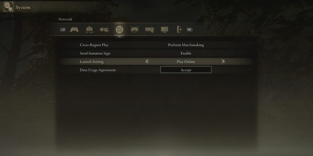 Multiplayer Menu