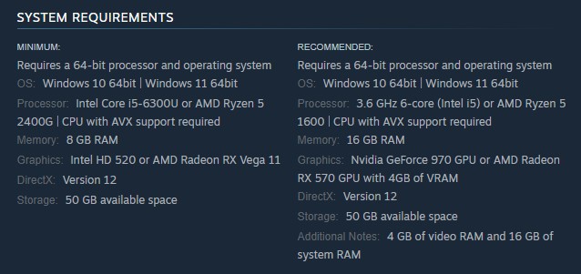 Fix #1 Check system requirements