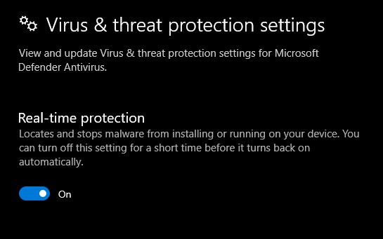 Fix #6 Check antivirus