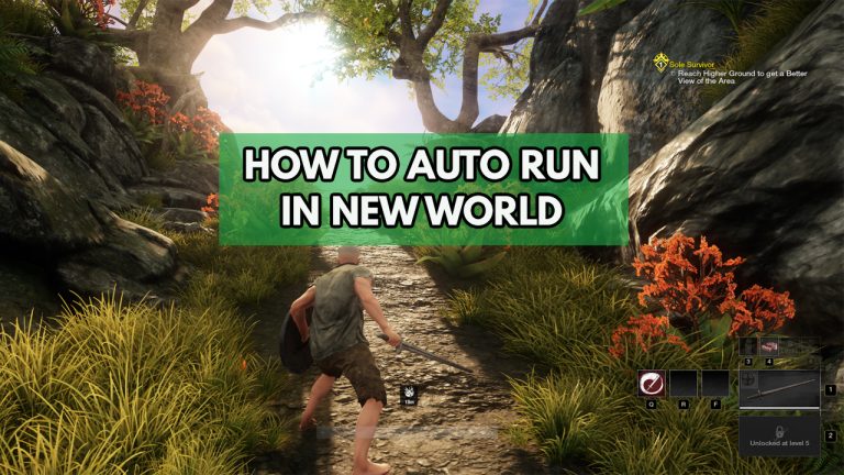 How To Auto Run In New World