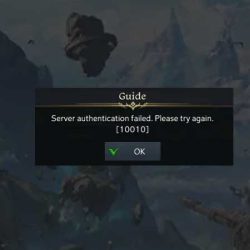 How To Fix Lost Ark Server Authentication Failed 10010