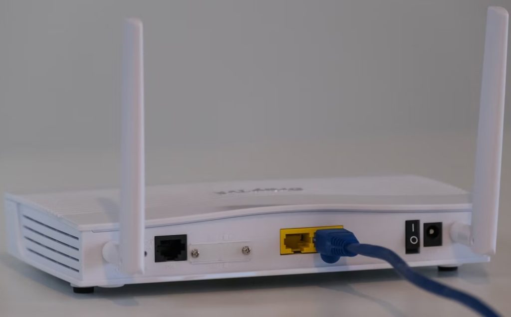 Simple router reset and computer reset