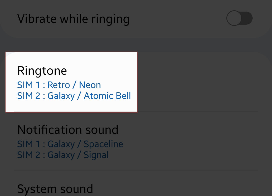 change ringtone galaxy s22 ultra 3