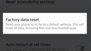 How To Reset Galaxy S22