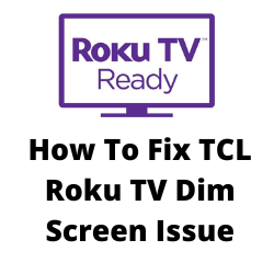 How To Fix TCL Roku TV Dim Screen Issue