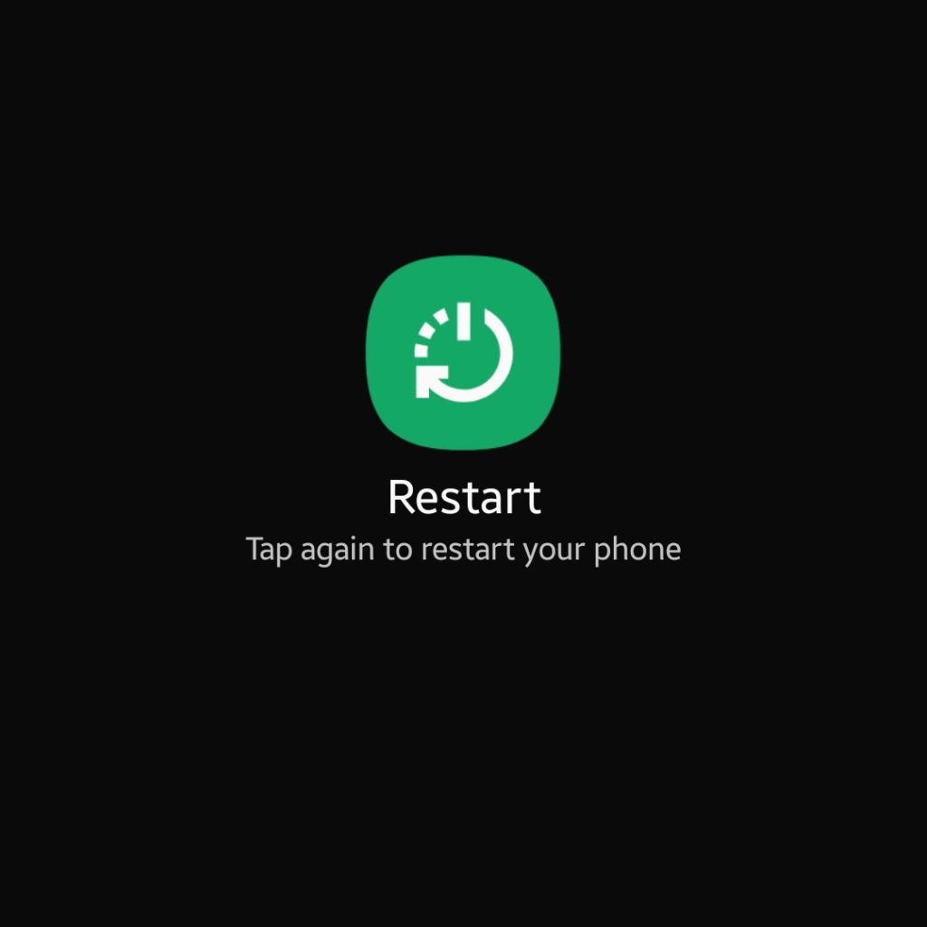 restart galaxy s22 3