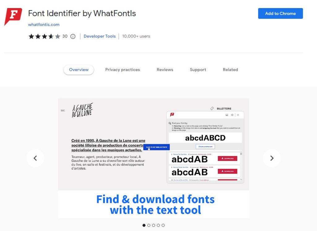 Font Identifier by WhatFontIs