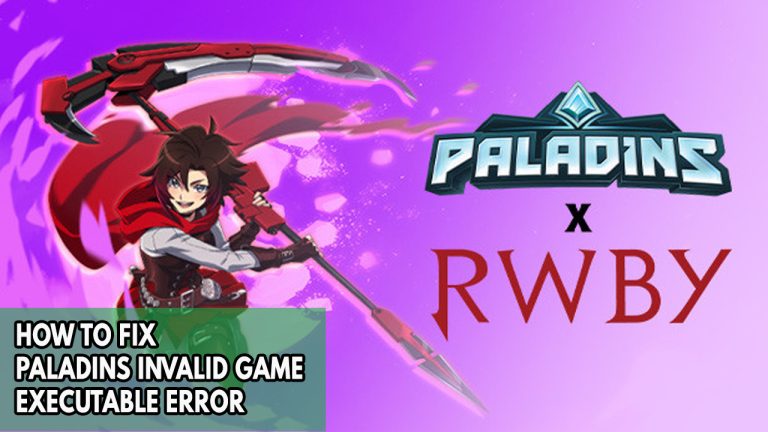 How To Fix Paladins Invalid Game Executable Error