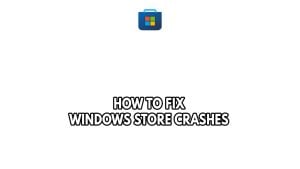 How To Fix Windows Store Crashes