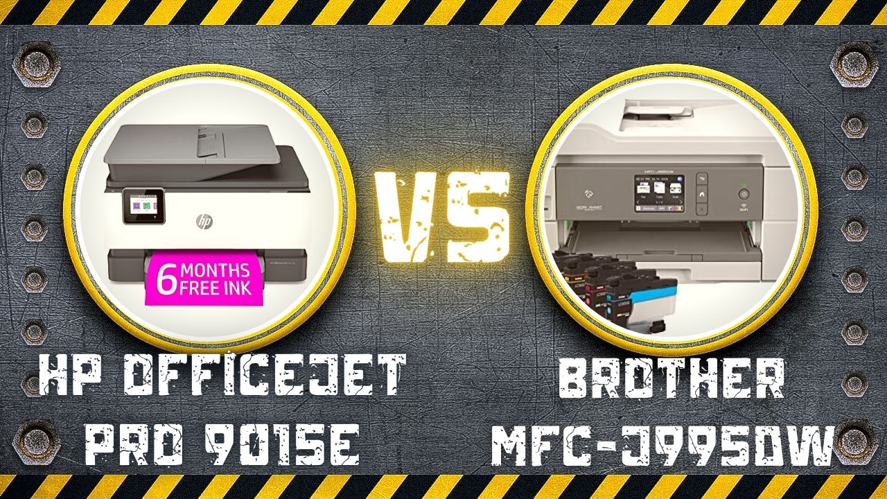 Brother MFC J995DW Vs HP OfficeJet Pro 9015e Best All In One Printers   Yellow Gaming Channel YouTube Thumbnail 1 