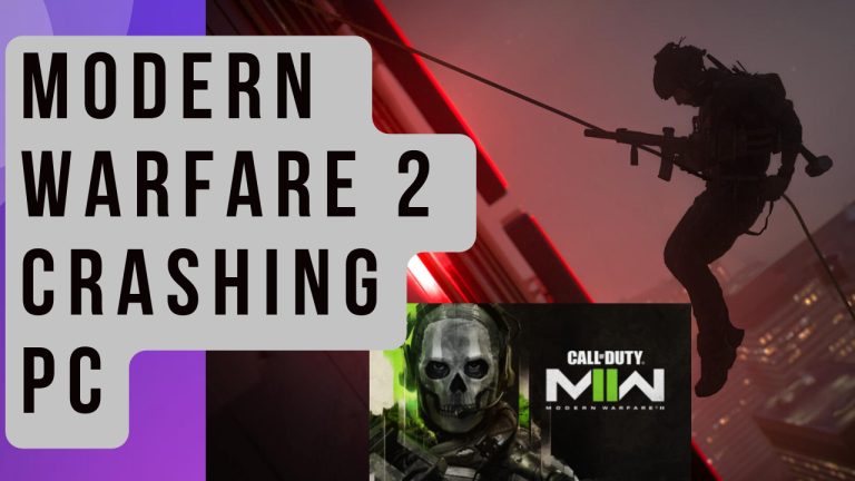 How To Fix Call of Duty Modern Warfare 2 Crashing On PC