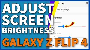 How To Adjust Brightness For Main & Cover Screens On Galaxy Z Flip 4