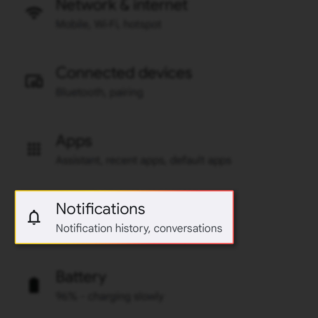 block pixel 7 notifications lock screen 3