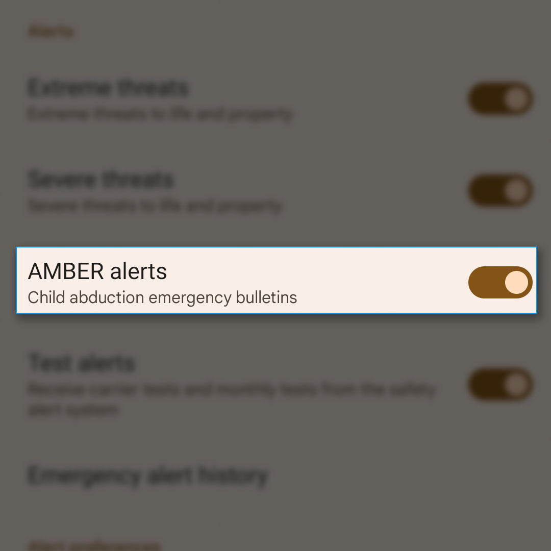 enable disable wireless emergency alerts pixel 7 6