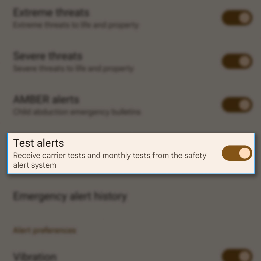 enable disable wireless emergency alerts pixel 7 7
