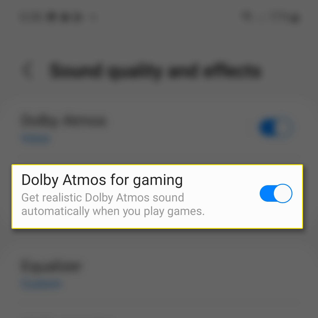 enable dolby atmos galaxy z flip 4 12