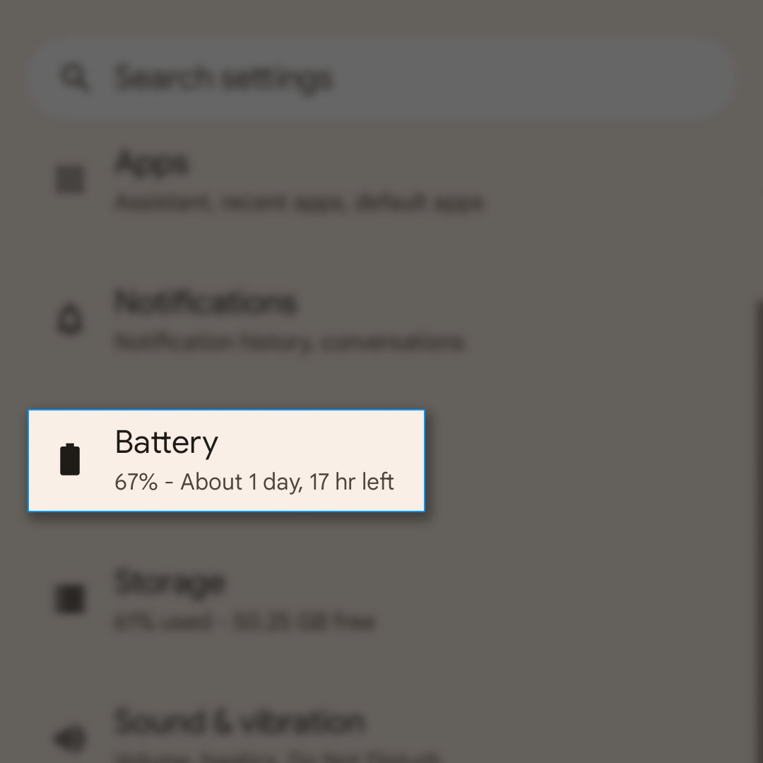 manage google pixel 7 battery 2