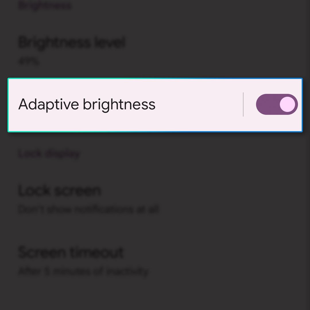 pixel 7 screen brightness timeout 6