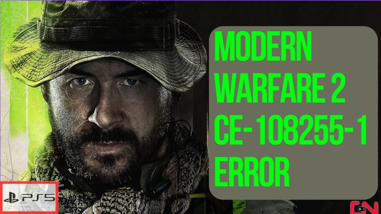 CE 108255 1 Error modern warfare 2