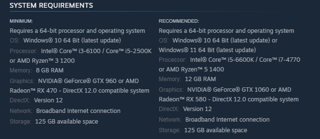 Fix #1 Check System Requirements