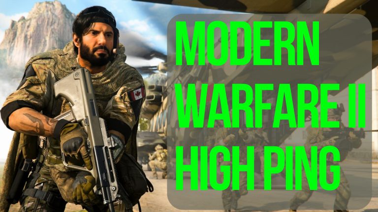 Modern Warfare II High Ping