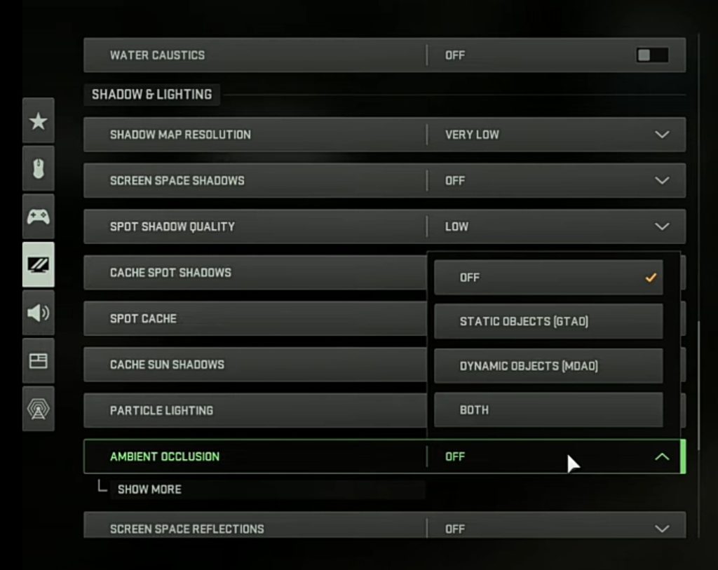 Modern warfare 2 cache sun shadows