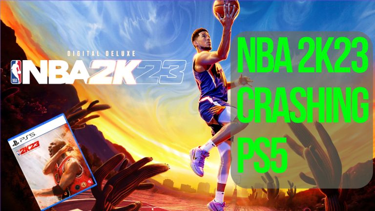 NBA 2K23 Crashing On PS5