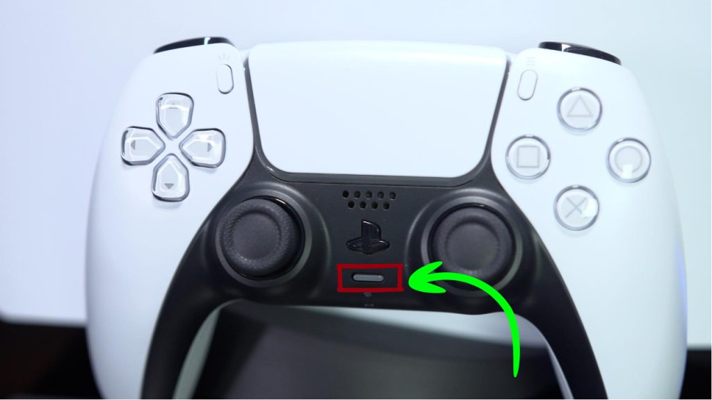 PS5 controller mute button2