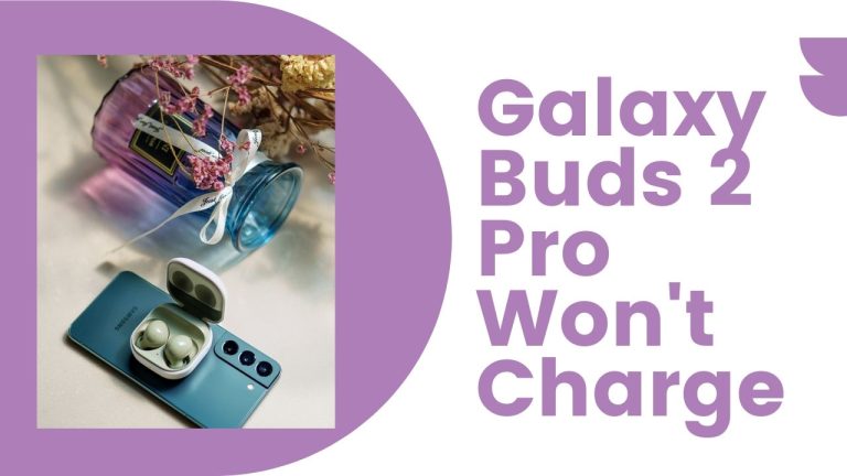 Galaxy Buds 2 Pro Won't Charge