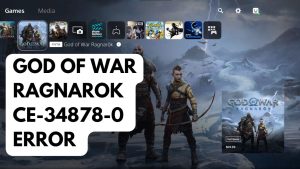 How to Fix God of War Ragnarok CE-34878-0 Error on PS5