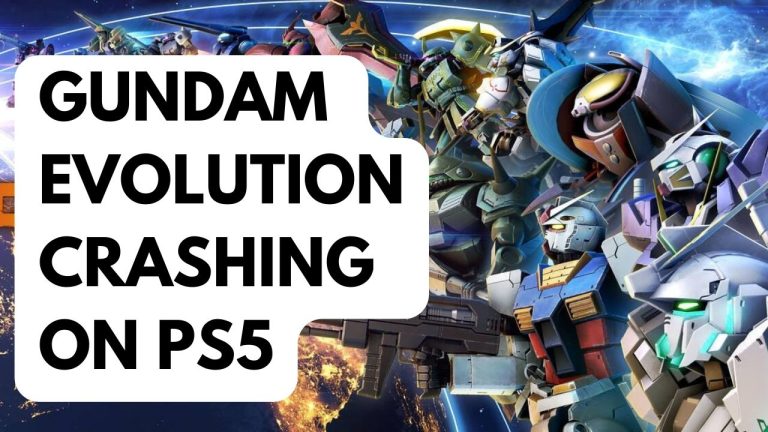 How to Fix Gundam Evolution Crashing on PS5