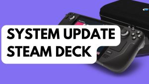 How to System Update Steam Deck