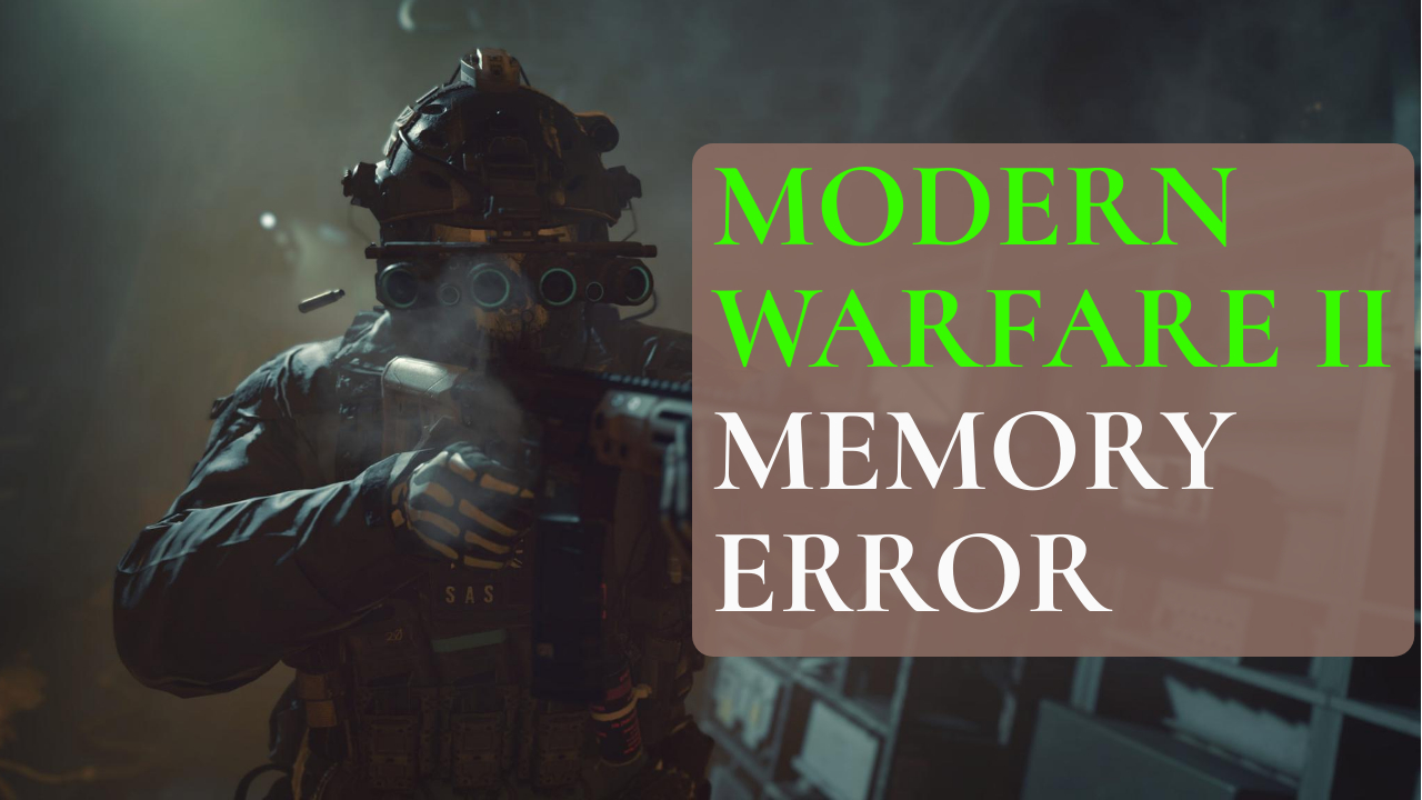 modern warfare remastered out of memory error 12