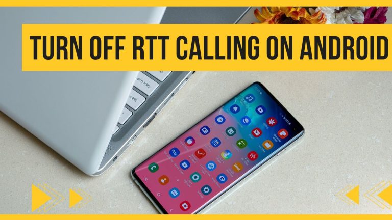 Turn Off RTT Calling