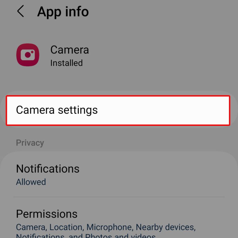 How to Reset Camera Settings on Samsung Galaxy Z Flip 4