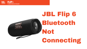How To Fix JBL Flip 6 Bluetooth Not Connecting
