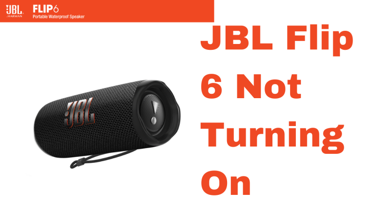 How To Fix JBL Flip 6 Not Turning On