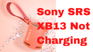 How To Fix Sony SRS XB13 Not Charging