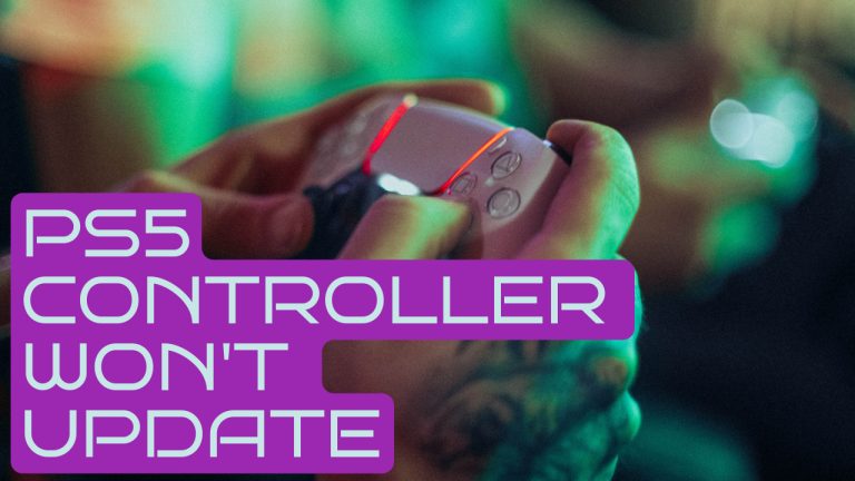 PS5 Controller Won't Update