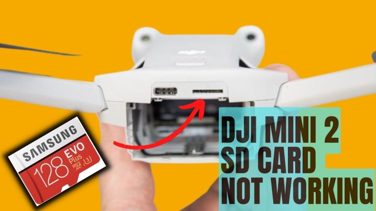 DJI Mini 2 Not Detecting SD Card