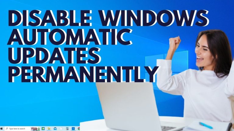Disable Windows Automatic Updates permanently