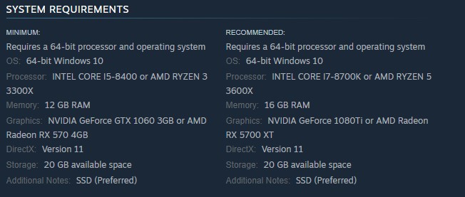 Fix #1 Check Game's System Requirements