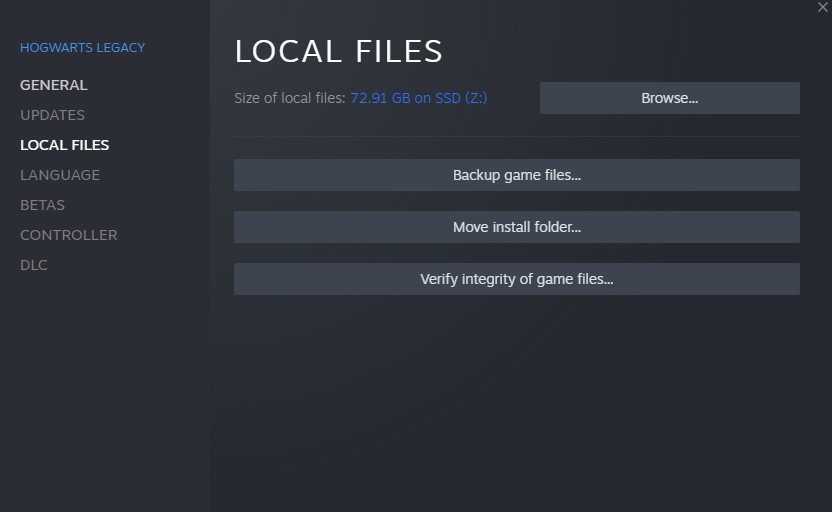 Fix 1 Repair Game Files