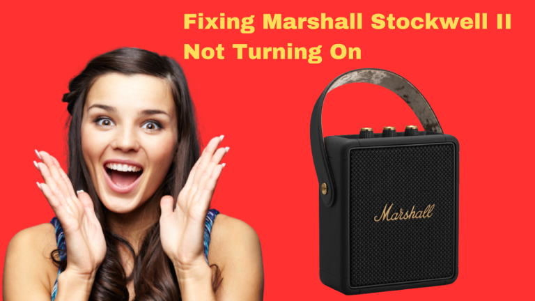 Fixing The Marshall Stockwell II Not Turning On Issue