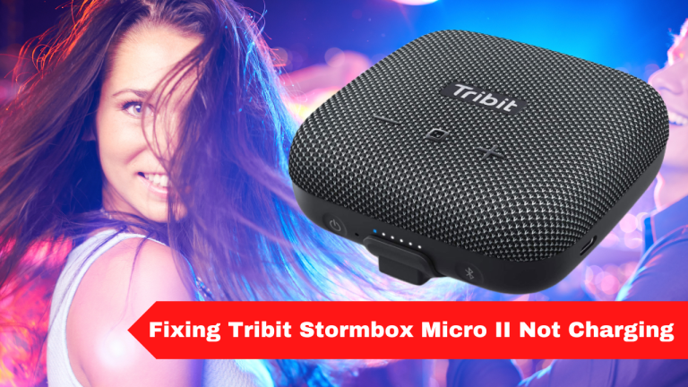 Fixing Tribit Stormbox Micro II Not Charging
