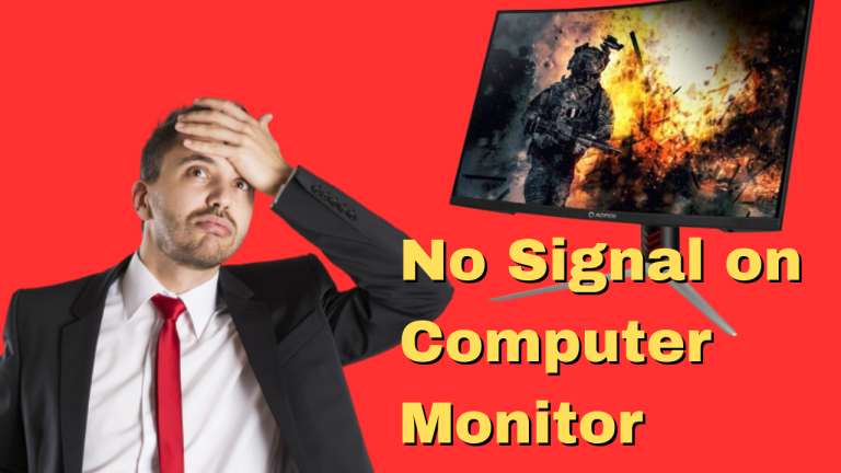 Common Causes of No Signal on Computer Monitor and How to Fix Them