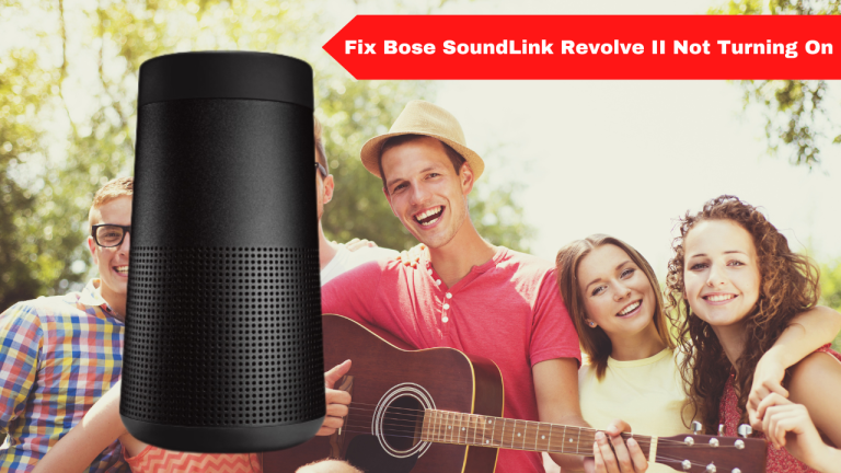 Bose SoundLink Revolve II Not Turning On