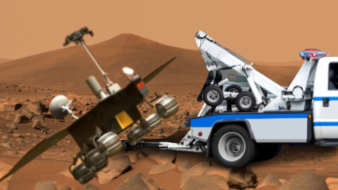 chinese rover stuck on mars